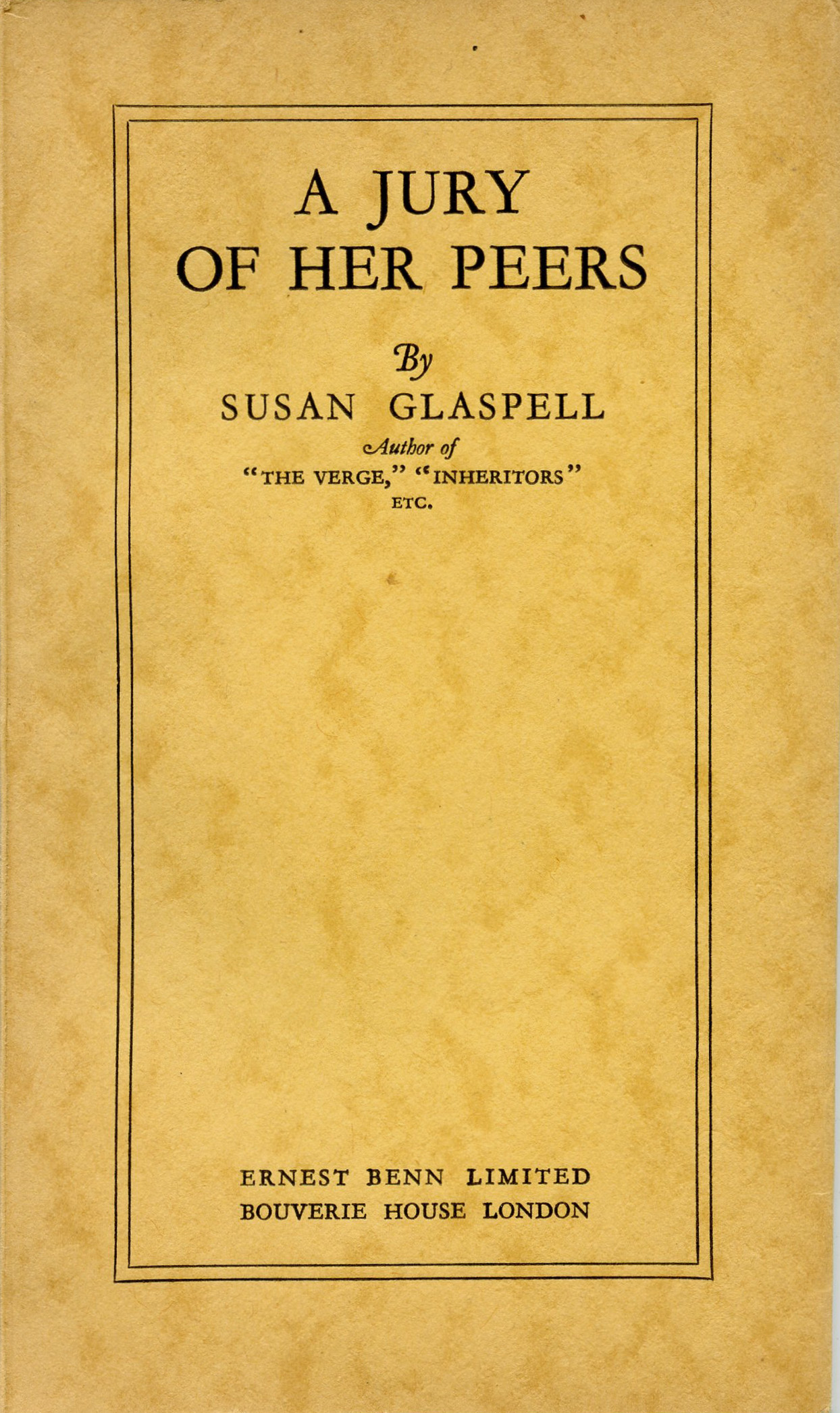 Image for A Jury of Her Peers