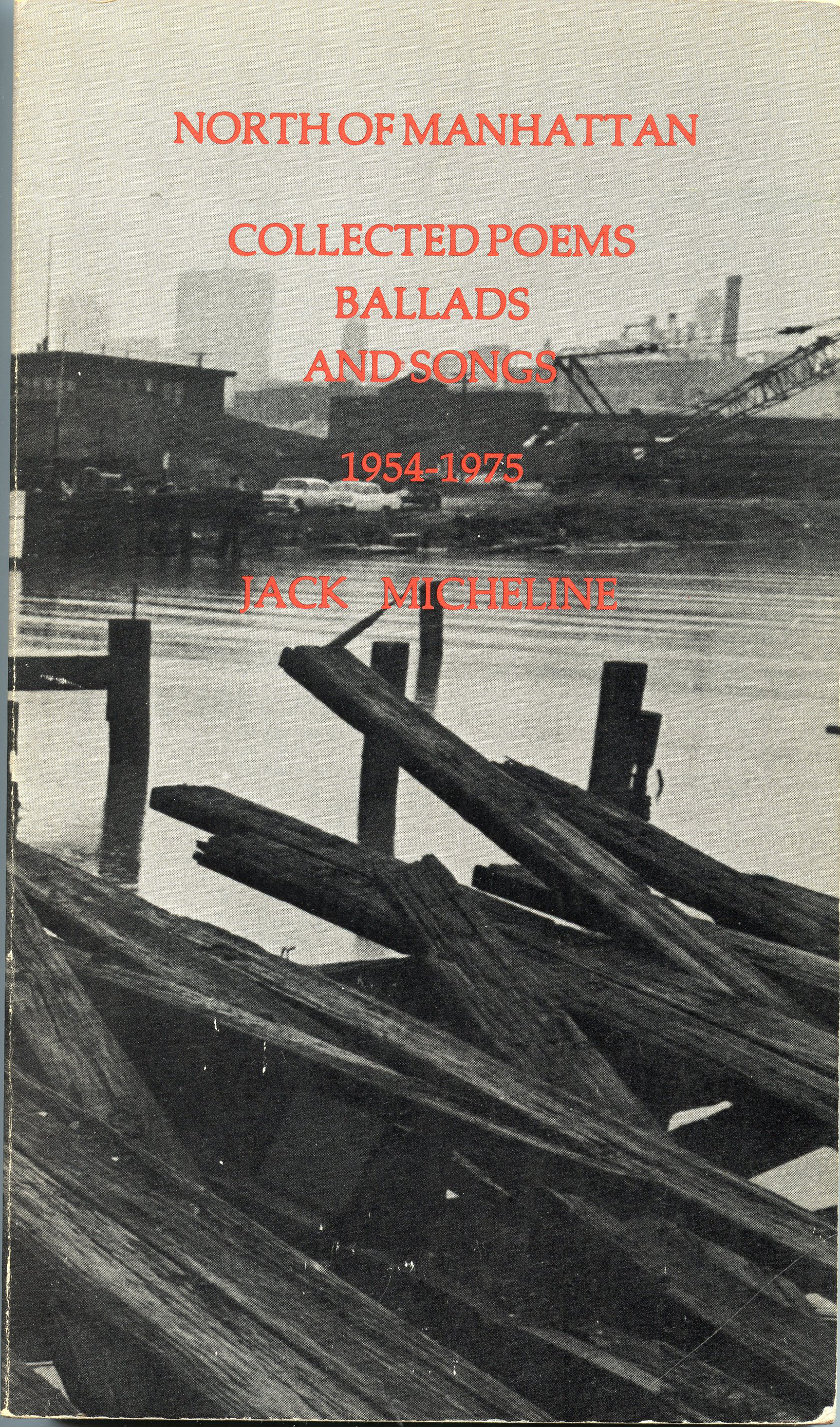 Image for North of Manhattan Collected Poems Ballads and Songs 1954-1975