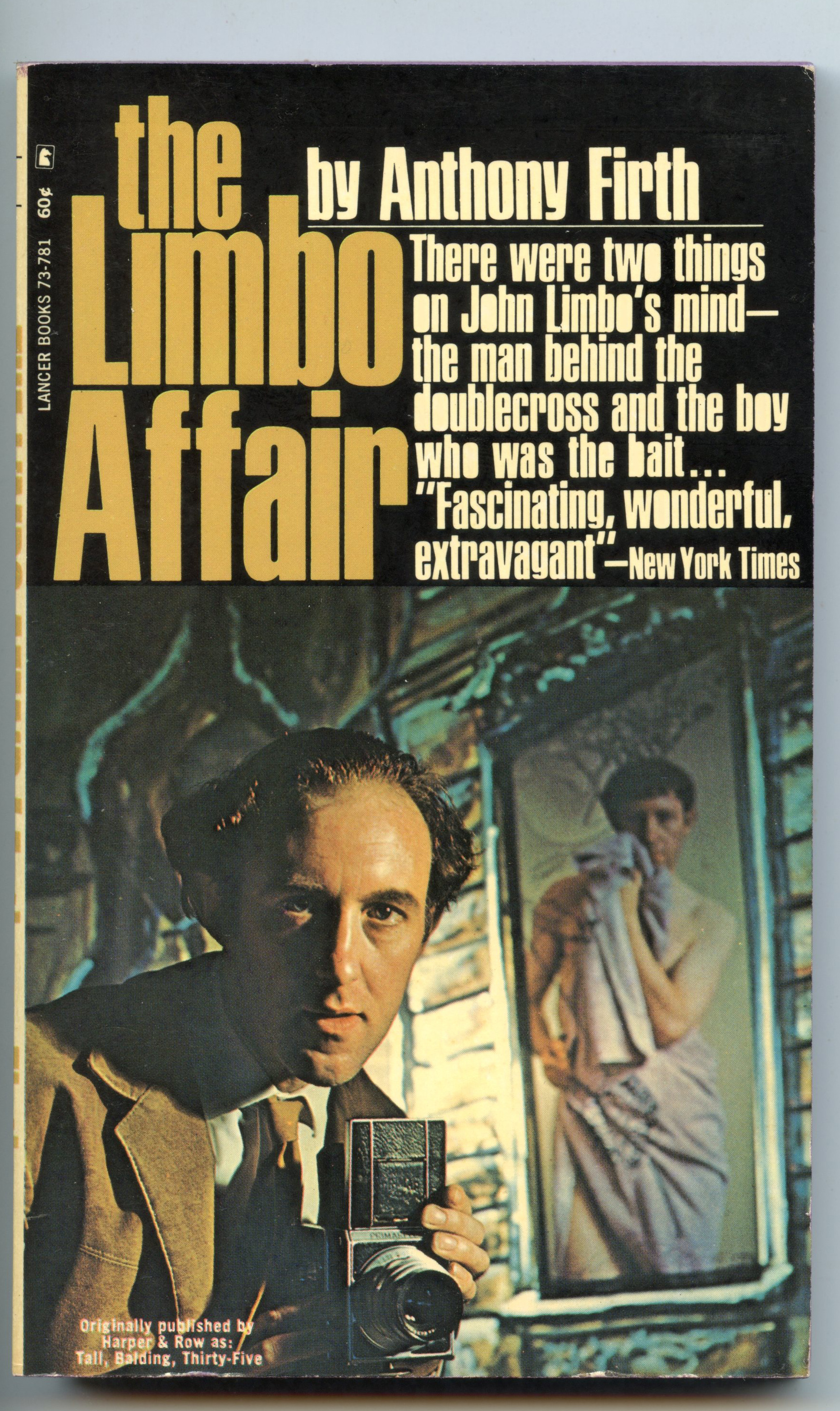 Image for The Limbo Affair  [Tall, Balding, Thirty-five]