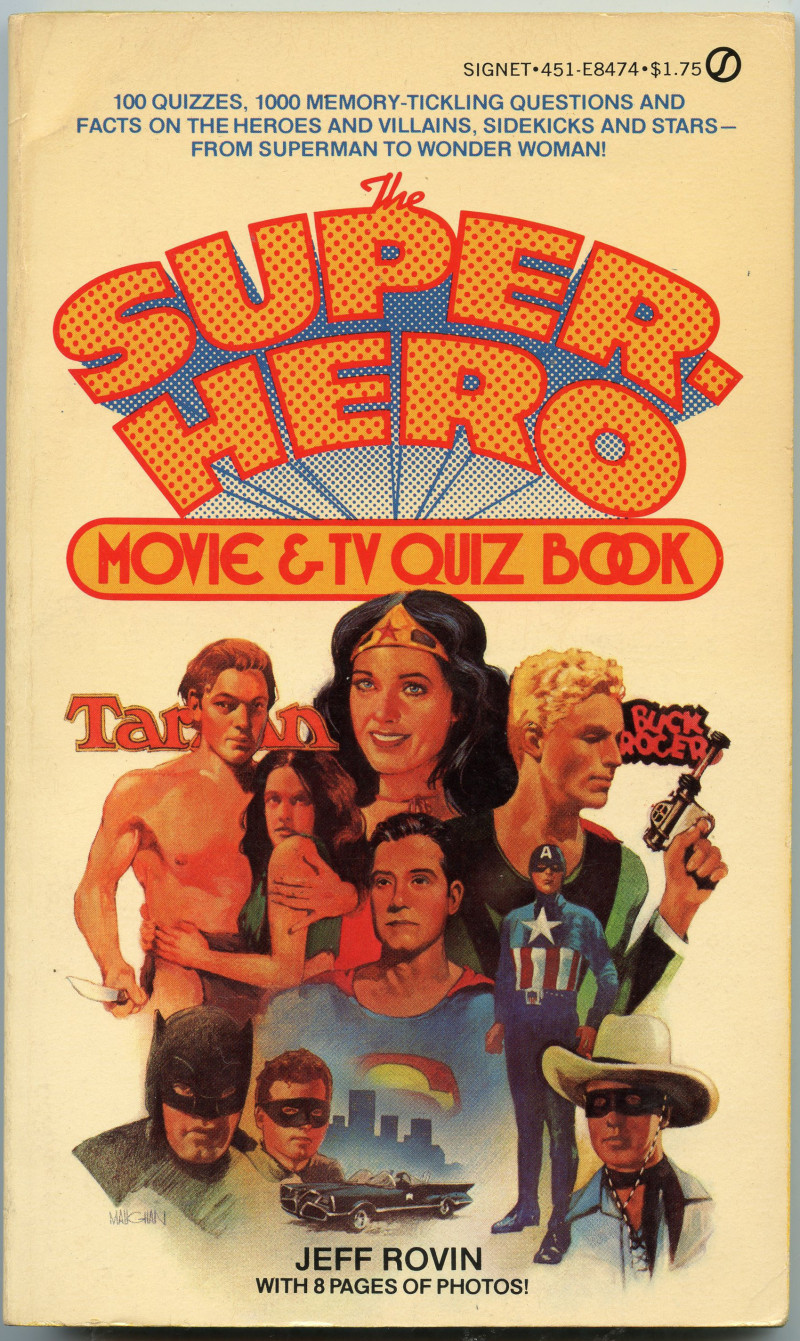 Image for The Super-Hero Movie & Quiz Book