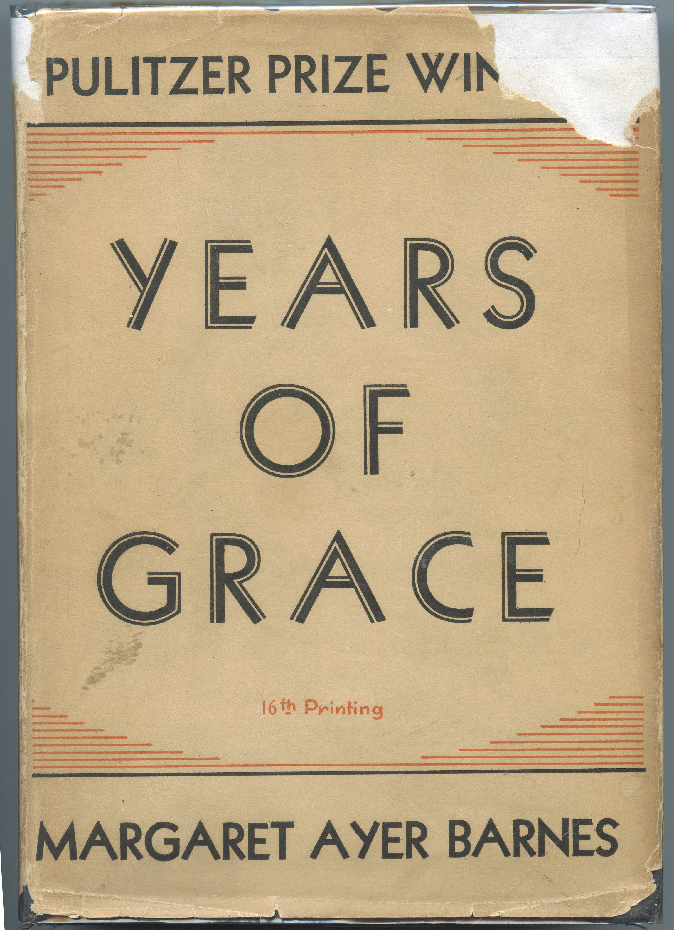 Image for Years of Grace