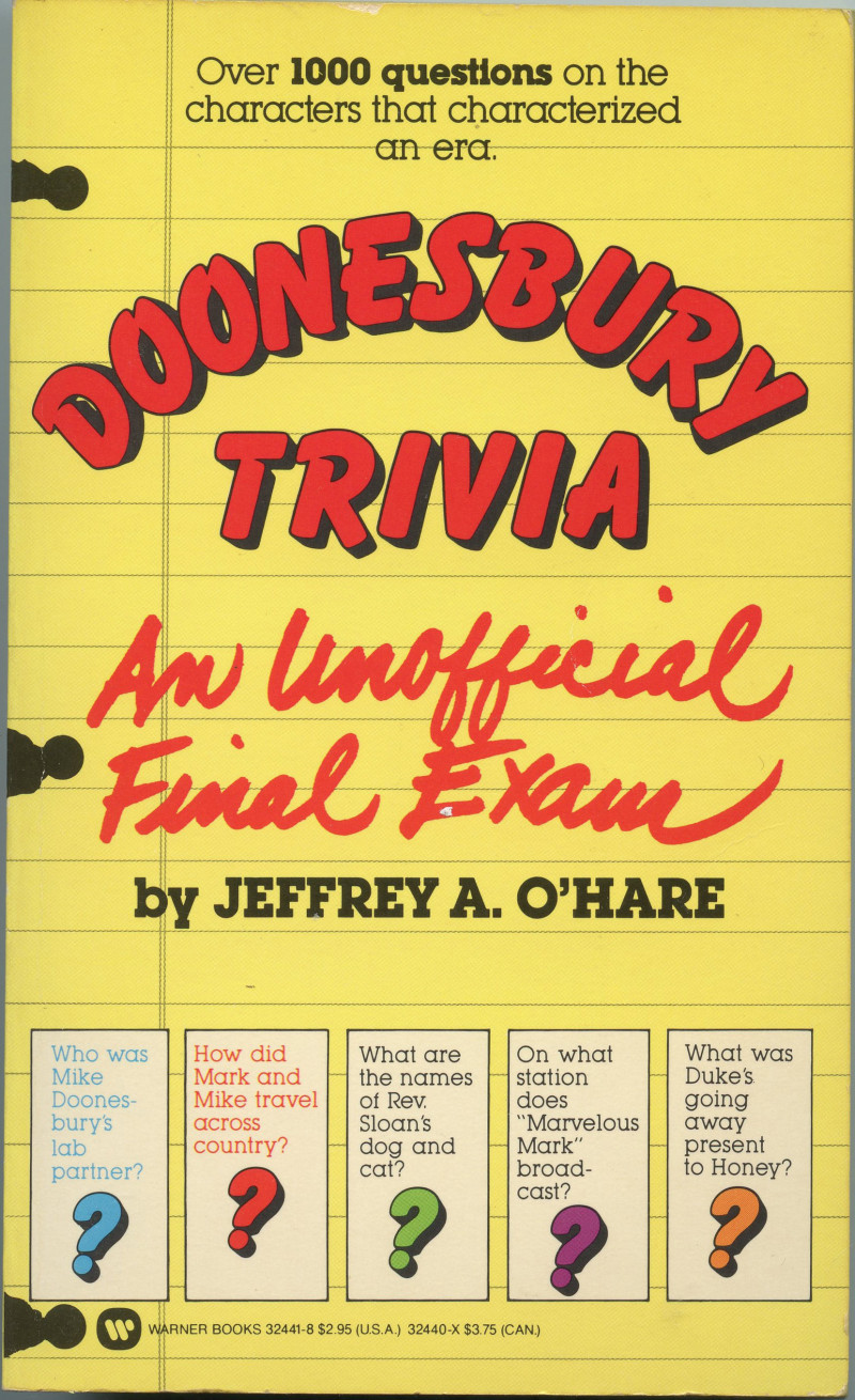 Image for Doonesbury Trivia: An Unofficial Final Exam