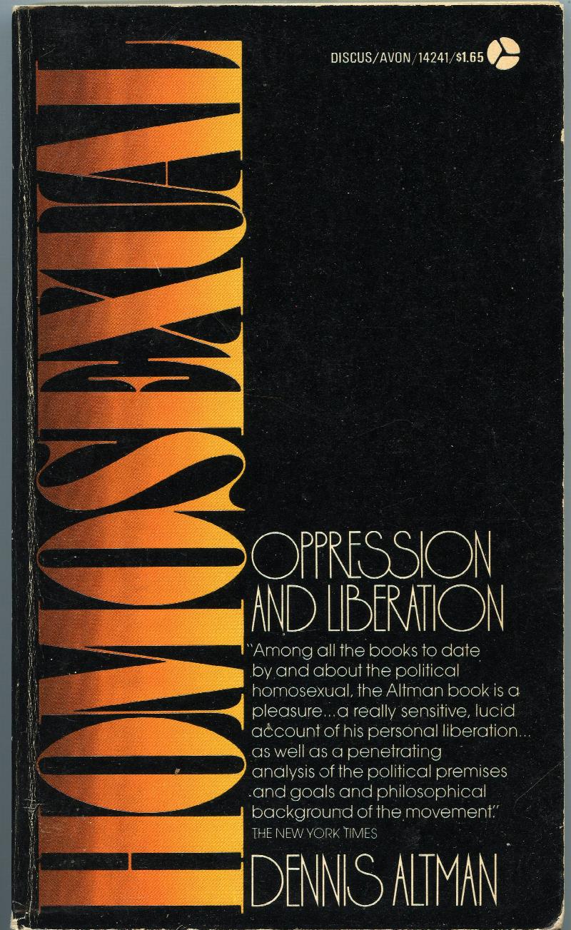 Image for Homosexual Oppression and Liberation