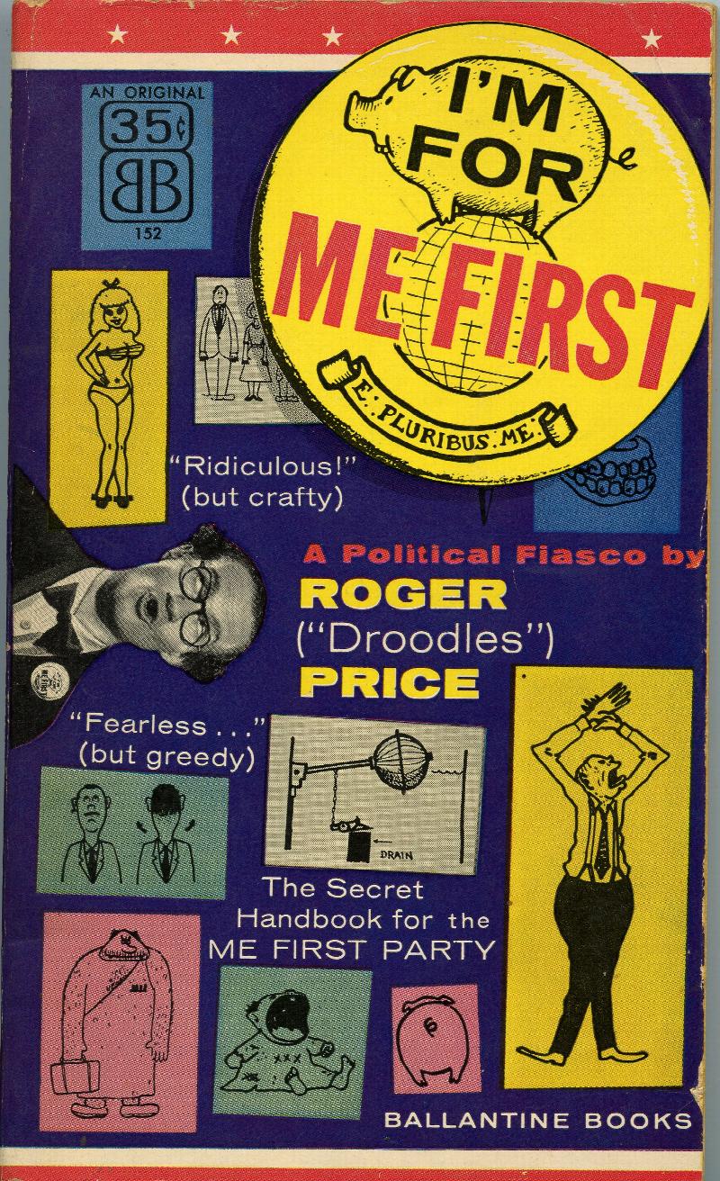 Image for I'm For Me First
