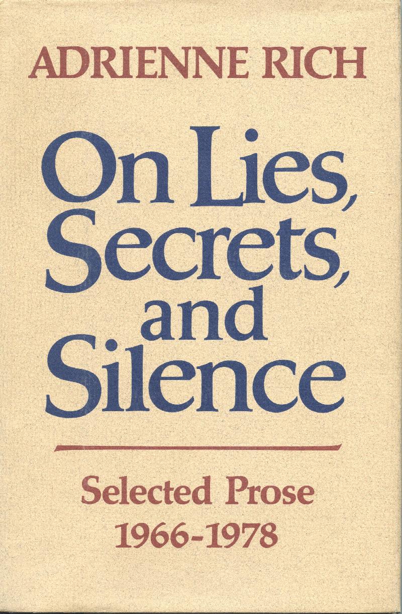 Image for On Lies, Secrets and Silence