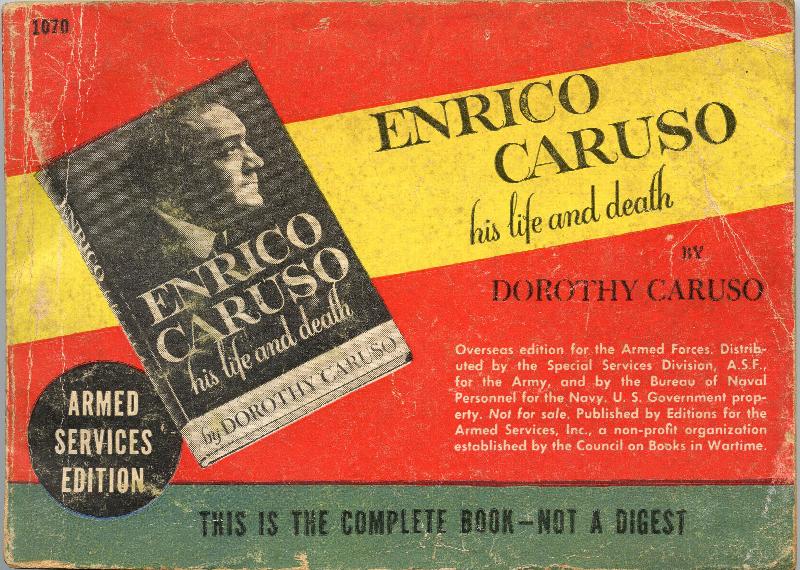 Image for Enrico Caruso His Life and Death