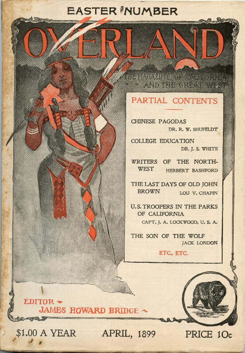 Image for The Son of the Wolf (in Overland Monthly Magazine April 1899)