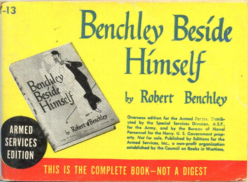 Image for Benchley Beside Himself