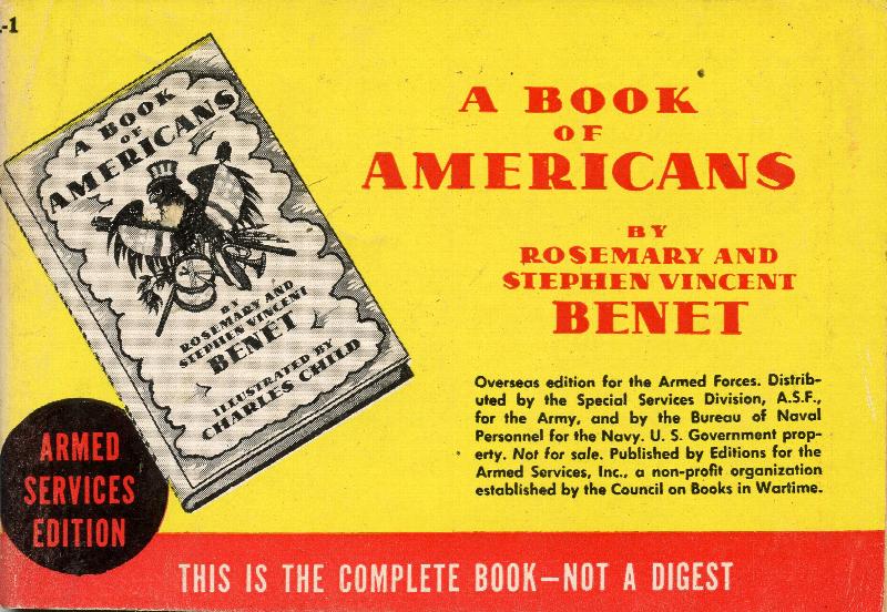 Image for A Book of Americans