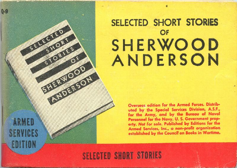 Image for Selected Short Stories of Sherwood Anderson