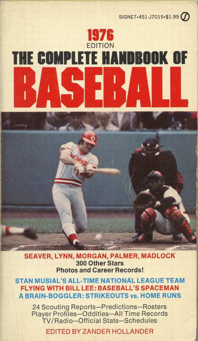 Image for The Complete Handbook Of Baseball 1976 Edition