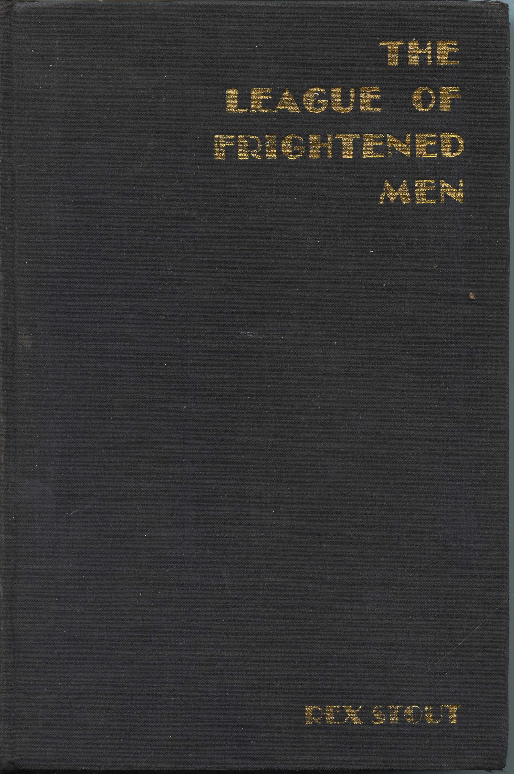 Image for The League of Frightened Men The League of Frightened Men