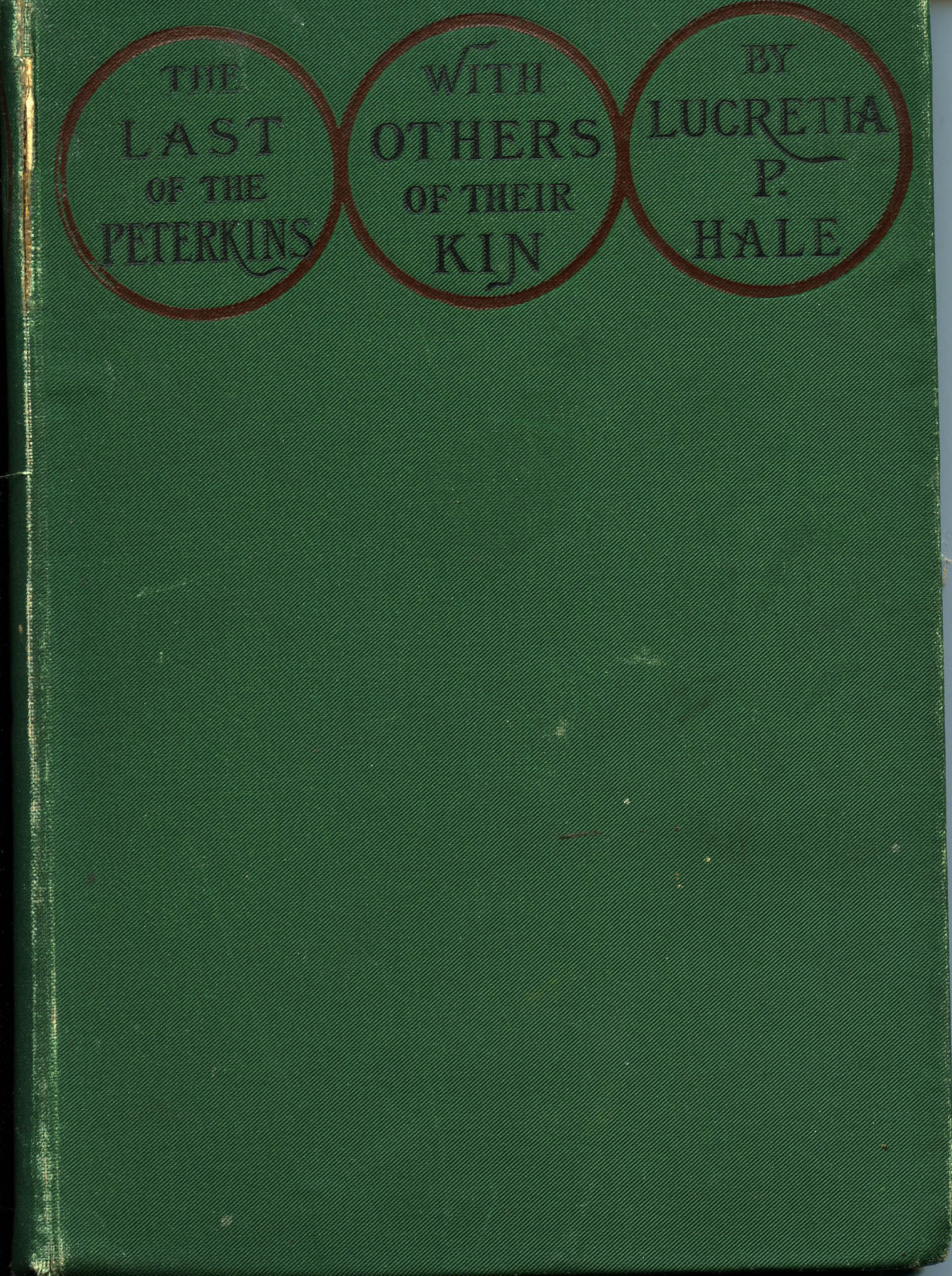 Image for The Last of the Peterkins With Others of Their Kin